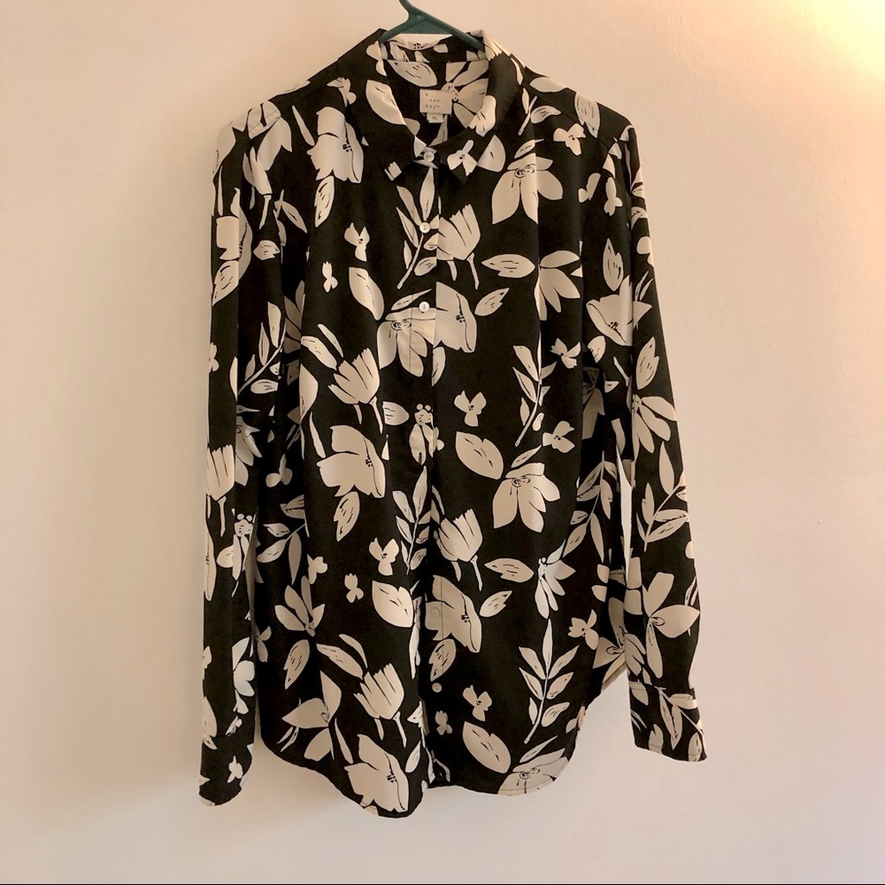 Floral blouse - a new day - size XL